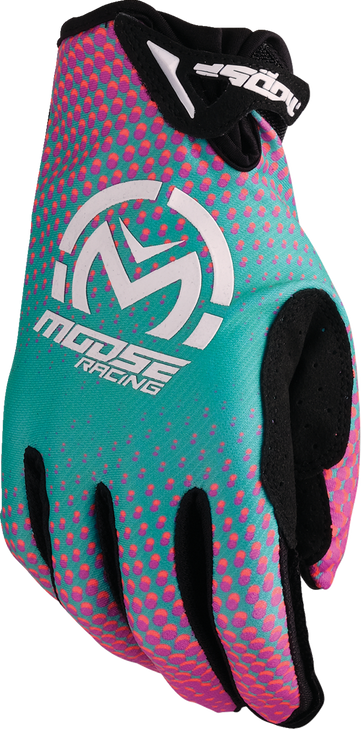 Sx1 Gloves - Pink/Purple/Teal - Xl 3330-8075