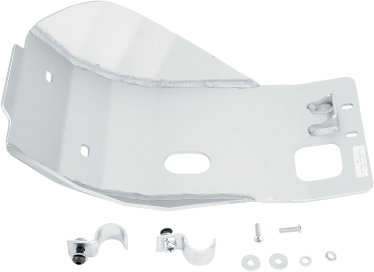 Moose Racing Skid Plate - Silver - Ktm 247
