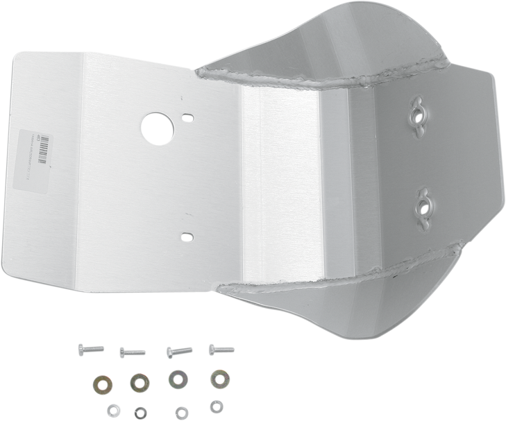 Moose Racing Skid Plate - Silver - Yamaha - Wr 250 R/X 463