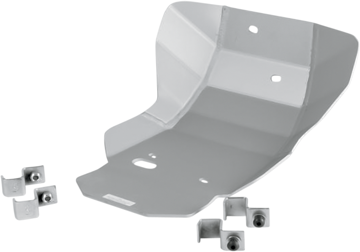 Moose Racing Skid Plate - Silver - Honda - Crf450R 454