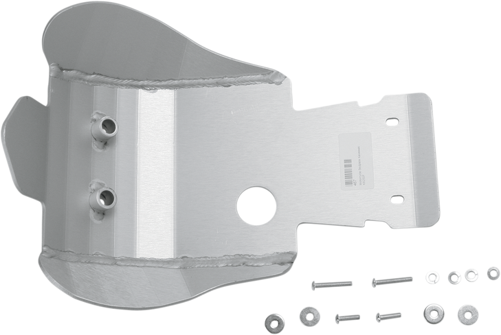Moose Racing Skid Plate - Silver - Kawasaki - Kx 250 467