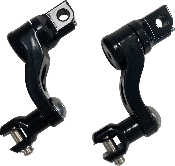 Drag Specialties Passenger Peg Mount - Adjustable - Black