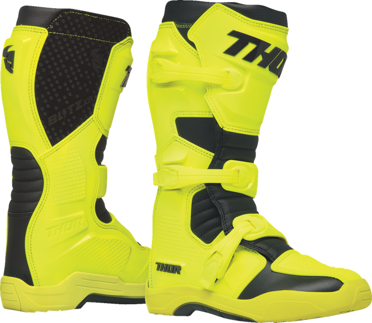 Thor Blitz Xr Boots - Acid/Black - Size 13