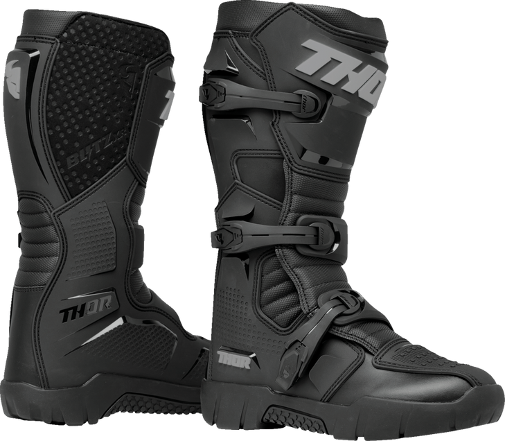 Thor Blitz Xr Trail Boots - Black/Gray - Size 8