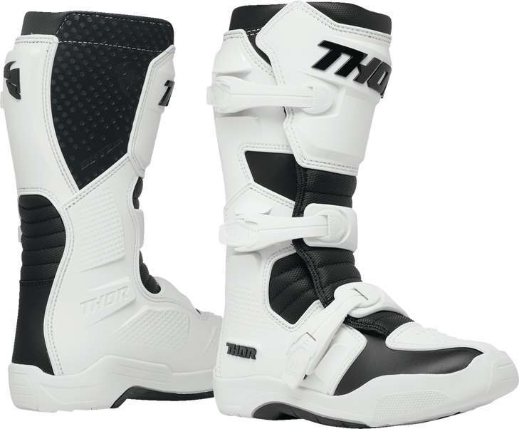 Thor Women'S Blitz Xr Boots - White/Black - Size 7