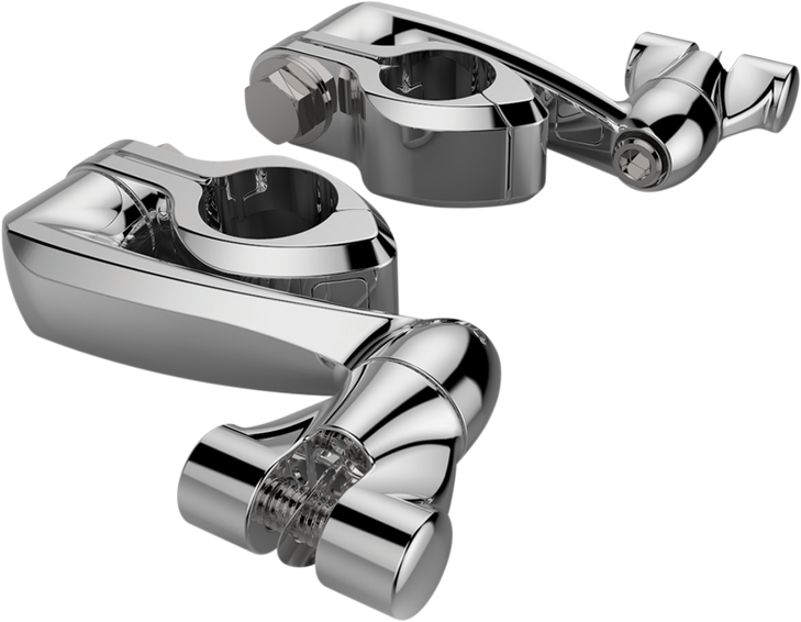 Ciro Pinless Clamp - Chrome - 4" Extension 60004