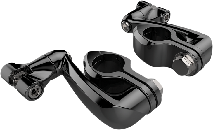 Ciro Pinless Clamp - Black - 4" Extension 60024