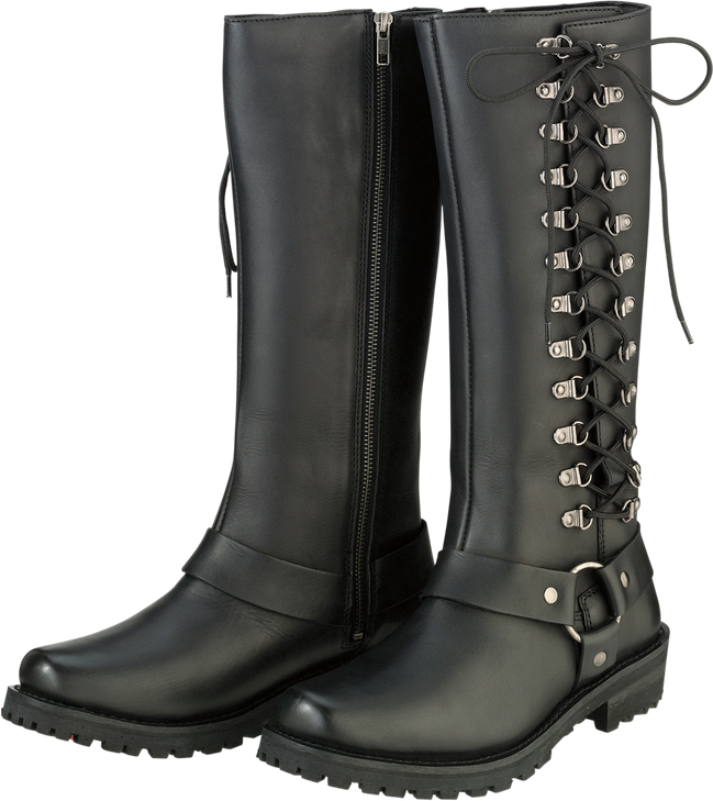 Z1R Women'S Savage Boots - Black - Size 8