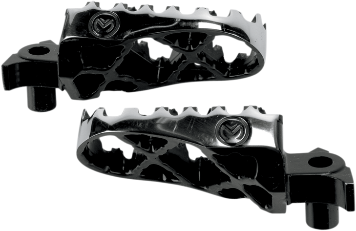 Moose Racing Hybrid Footpegs - Standard - Suzuki Strm-5