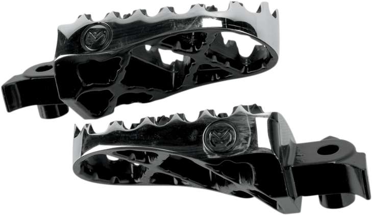 Moose Racing Hybrid Footpegs - Standard - Honda/Kawasaki Stcrf-5X