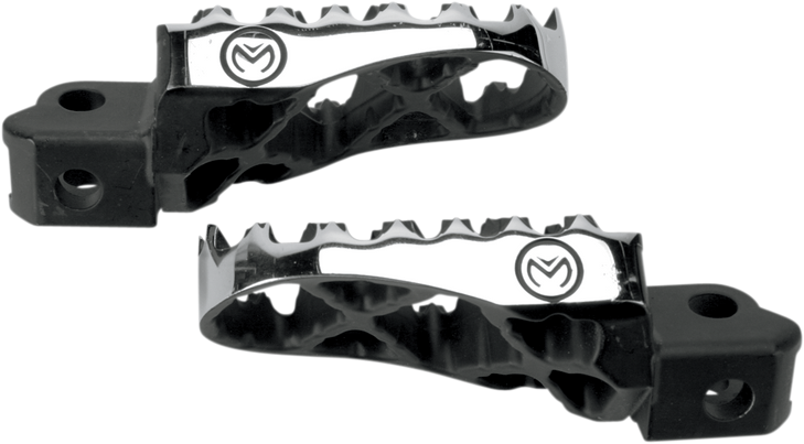 Moose Racing Hybrid Footpegs - Standard - Suzuki Strmz-8