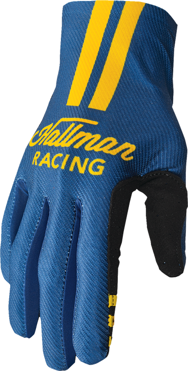 Thor Mainstay Gloves - Roosted - Navy/Lemon - Xs