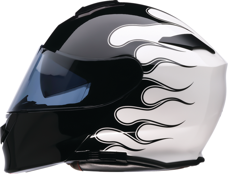 Z1R Helmet Solaris 2.0 Flame Black/White 2Xl