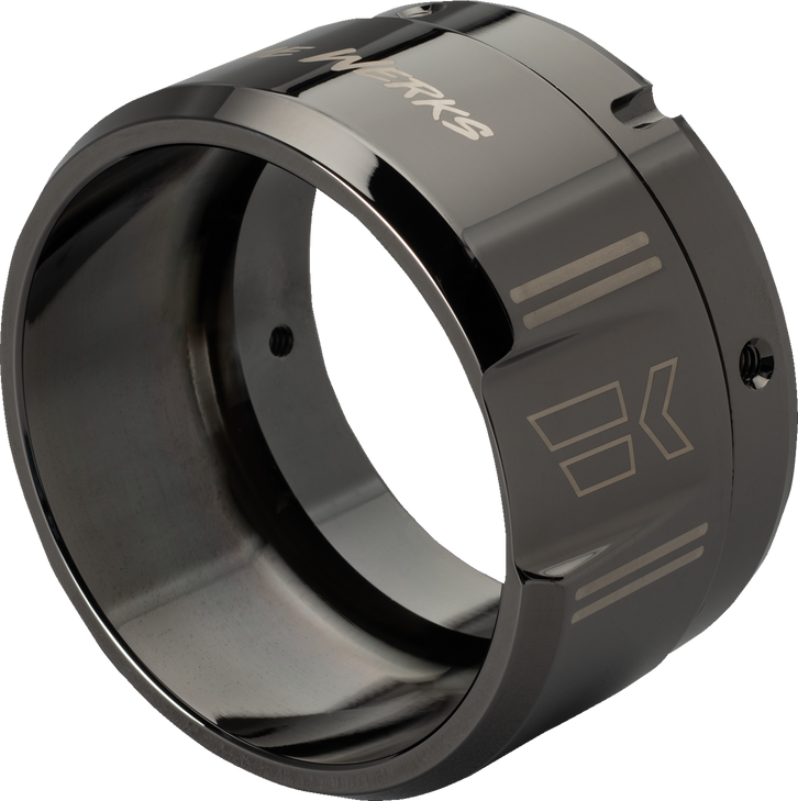 Khrome Werks 4-1/2" Klassic End Cap - Right Hand - Eclipse 201759P