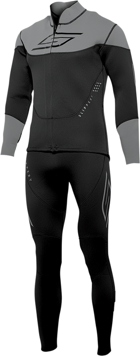 Slippery Breaker Wetsuit & Jacket - Black/Charcoal - Medium