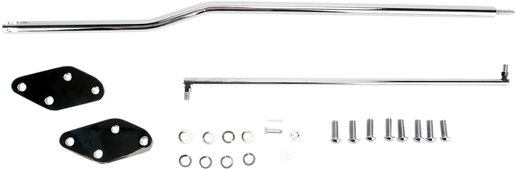 Drag Specialties Forward Control Extension - Fxd - +2 - Chrome