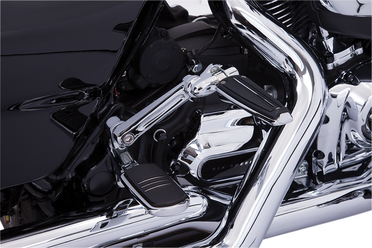 Ciro Adjustable Passenger Peg Mount - Chrome 60200
