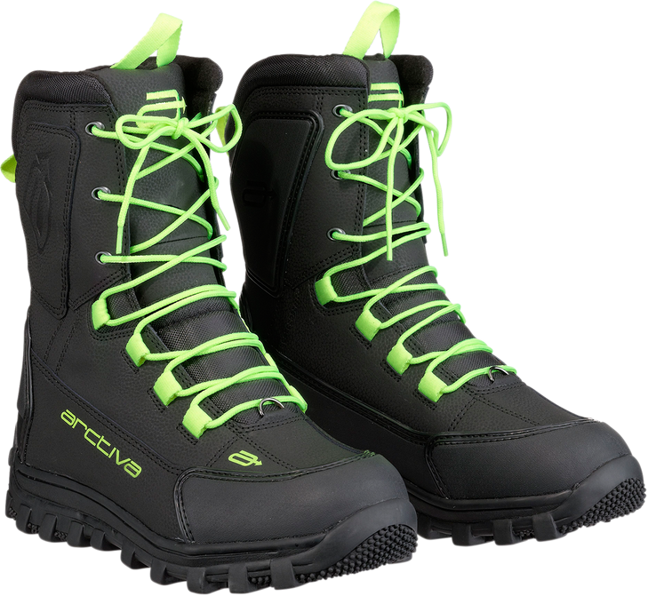 Arctiva Advance Boots - Black/Hi-Viz - Size 9