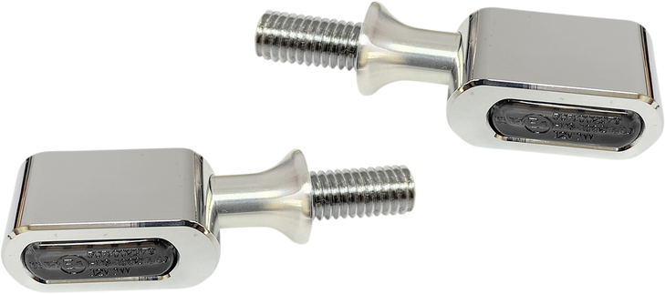 Drag Specialties Marker Light - Smoke/Amber - Chrome