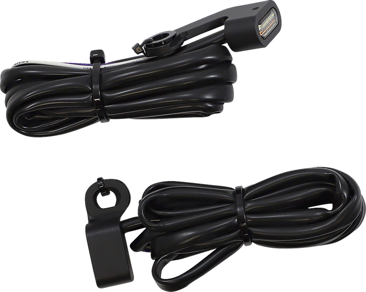 Drag Specialties Lights Mkr Mb Wh/Amb Flt