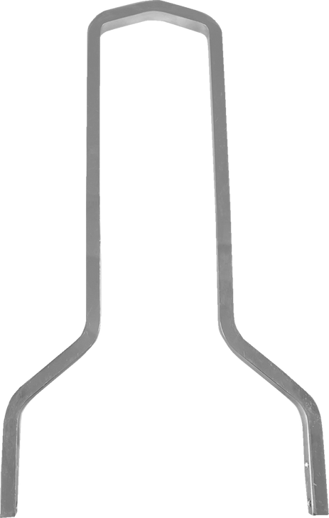 Drag Specialties Square Sissy Bar - Chrome - 15.5" H X 11" W
