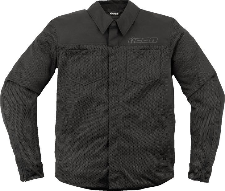 Icon Upstate Mesh Ce Jacket - Black - Medium