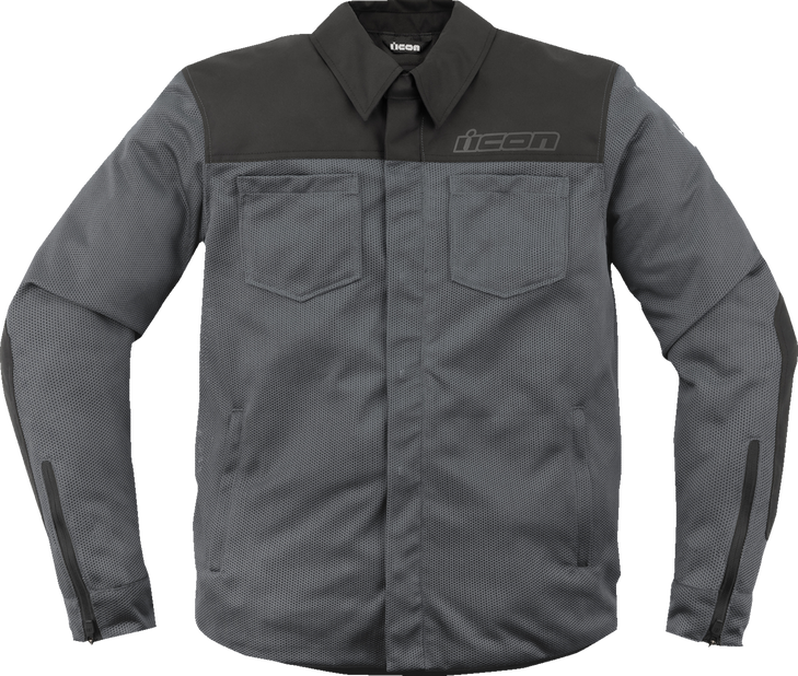 Icon Upstate Mesh Ce Jacket - Gray - Medium