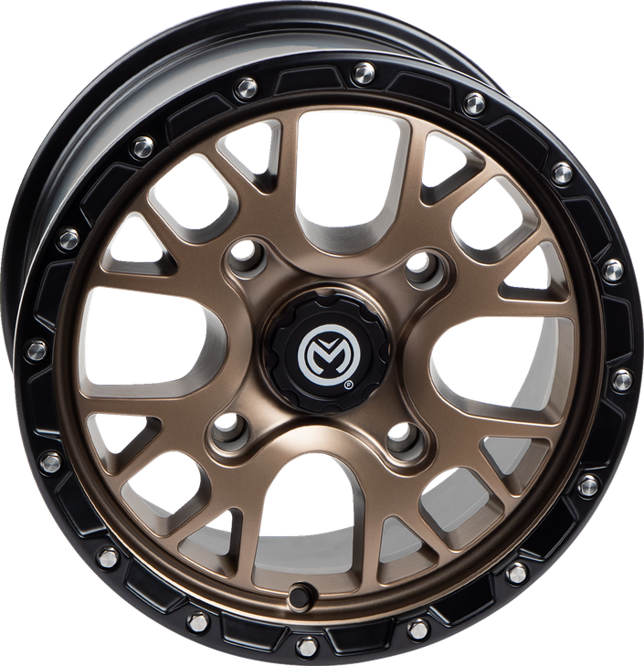 Moose Utility Wheel - 545X - Front/Rear - Bronze - 14X7 - 4/110 - 4+3 545Mo147110Bz44