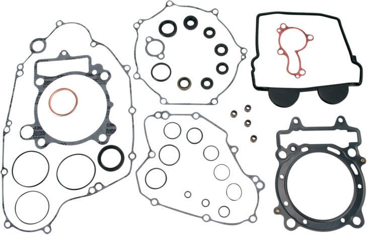 Moose Racing Motor Gasket Kit With Oil Seal - Kawasaki 811482Mse
