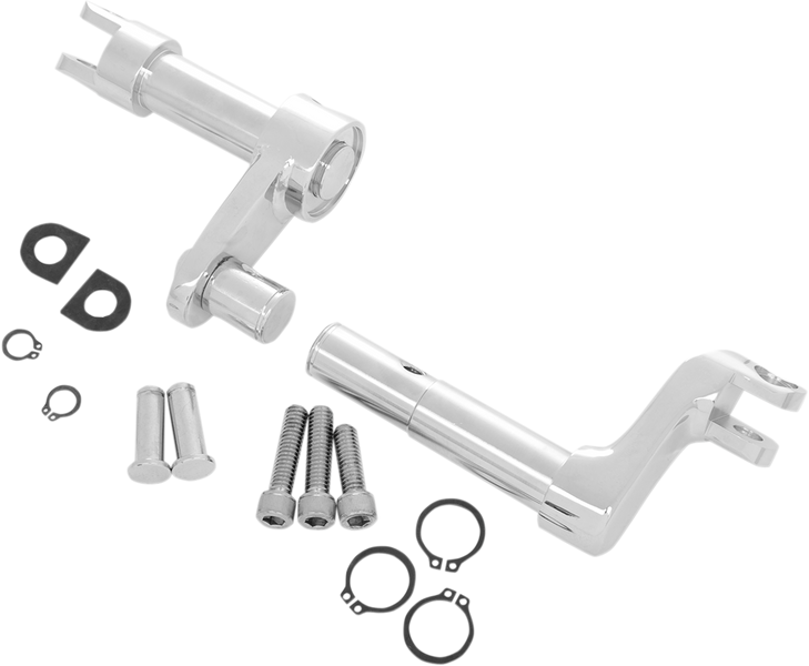 Drag Specialties Footpeg Mount - 2" Extended - Chrome