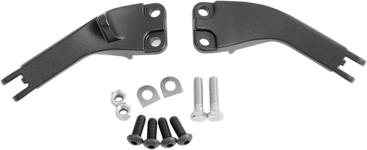Drag Specialties Passenger Peg Mount - Black - Fxd