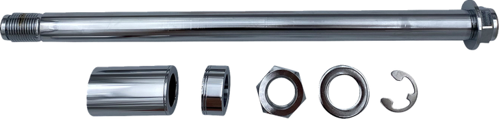 Drag Specialties Axle Kit - Front - Chrome - '18-'23 Breakout/Fat Boy