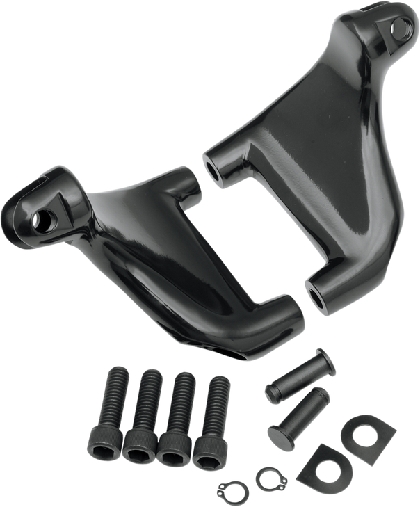 Drag Specialties Passenger Peg Mount - Black - Xl '04-'13