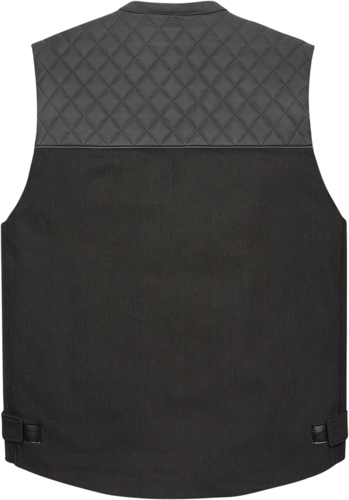 Icon Chamonix Denim Vest - Black - Large