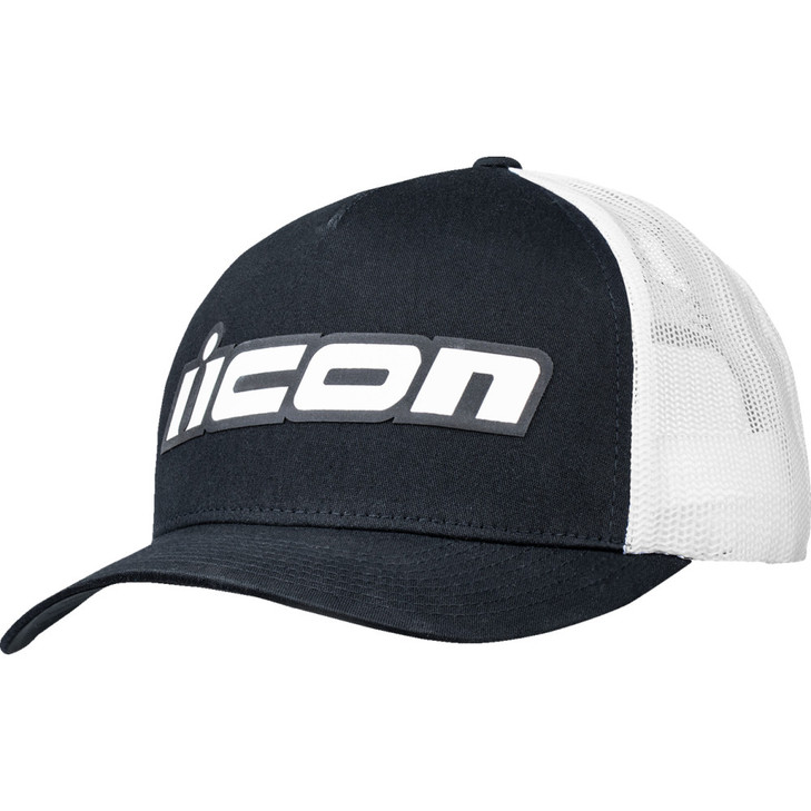 Icon Slant Hat - Black