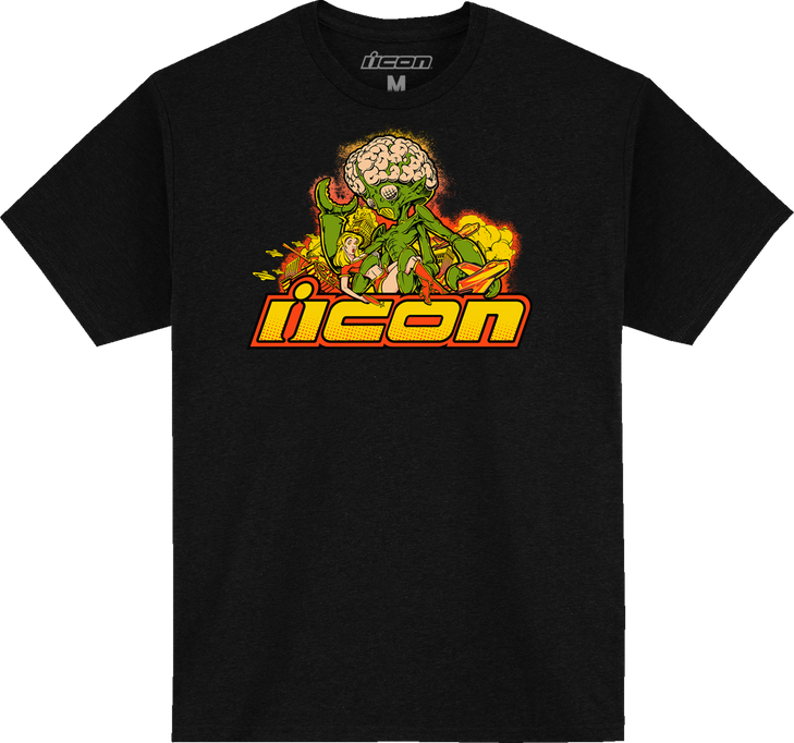 Icon Bugoid Blitz T-Shirt - Black - Large