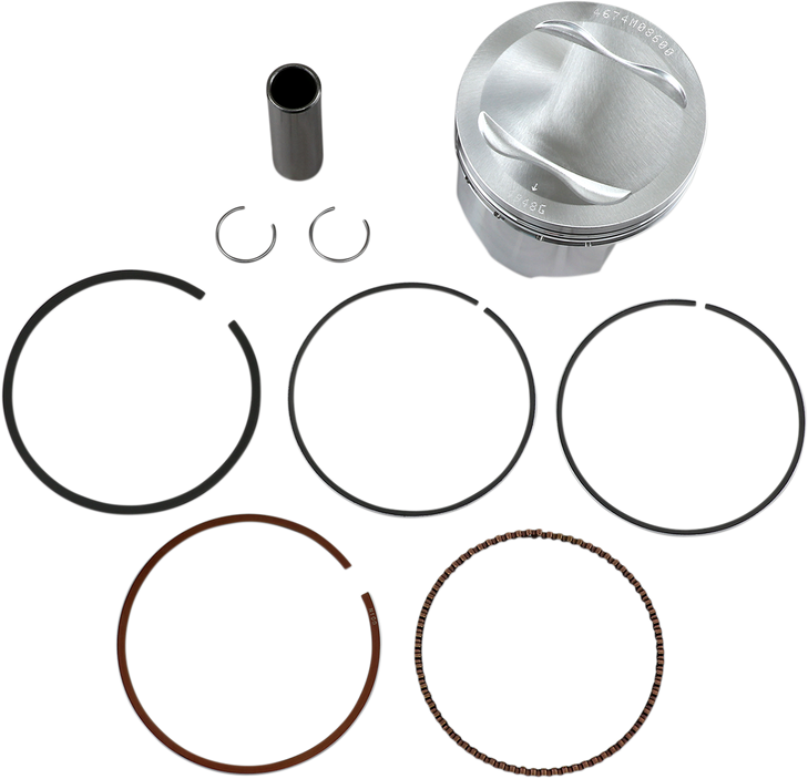 Wiseco Piston Kit - 86.00 Mm - Yamaha 4674M08600