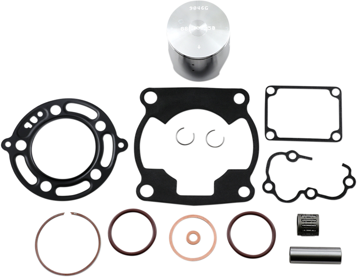 Wiseco Piston Kit With Gasket - 52.50 Mm - Kawasaki Kx100/112 Pk1908