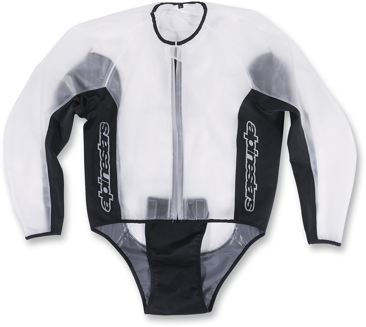Racing Rain Jacket - Clear/Black - Xl 3204917-01-Xl