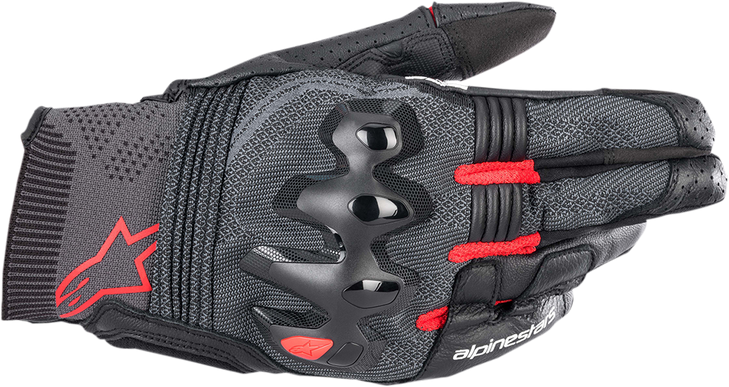 Morph Sport Gloves - Black/Bright Red - Large 3567122-1303-L