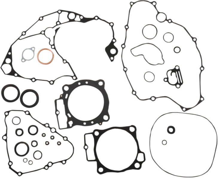 Moose Racing Motor Gasket Kit With Oil Seal - Honda 811989Mse