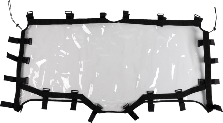 Moose Utility Rear Windscreen - Talon 4 Ht4Rw-11