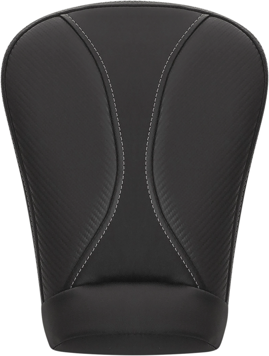 Saddlemen Dominator Pillion Pad - Extended Reach - Black W/ Gray Stitching - Fl '08-'23 808-07B-0162Ext