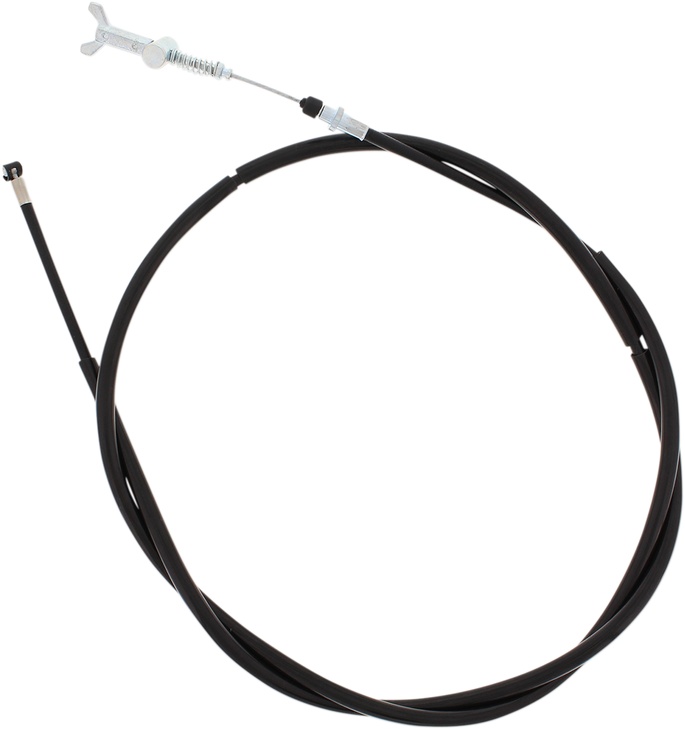 Moose Racing Black Vinyl Brake Cable - Rear - Parking - Yamaha 45-4059
