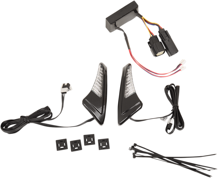 Ciro Light Kit For Tour-Pak - Snakeyes - Black 40017