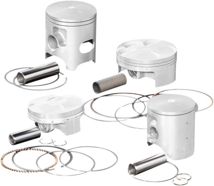 Wiseco Piston Kit - 74.00 Mm - Yamaha 4808M07400