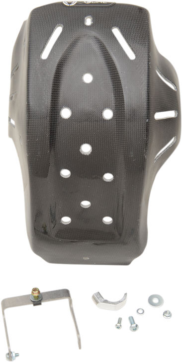 Moose Racing Carbon Fiber Skid Plate - Husqvarna | Ktm Msp45016