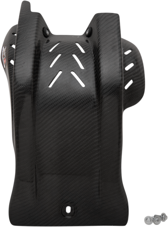 Moose Racing Carbon Fiber Skid Plate - Gas Gas | Husqvarna | Ktm Msp45019T