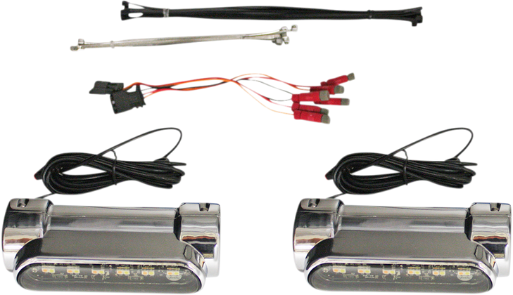 Custom Dynamics Engine Guard Light - Universal - Chrome Cd-Cb-Aw-Unv-C