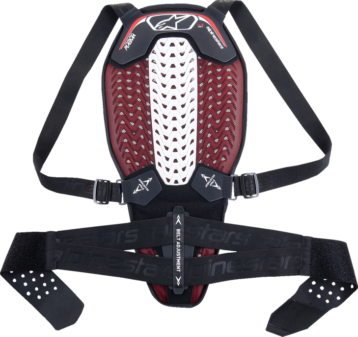 Nucleon Plasma Back Protector - Black/White/Red - Xl 6504325-123-Xl